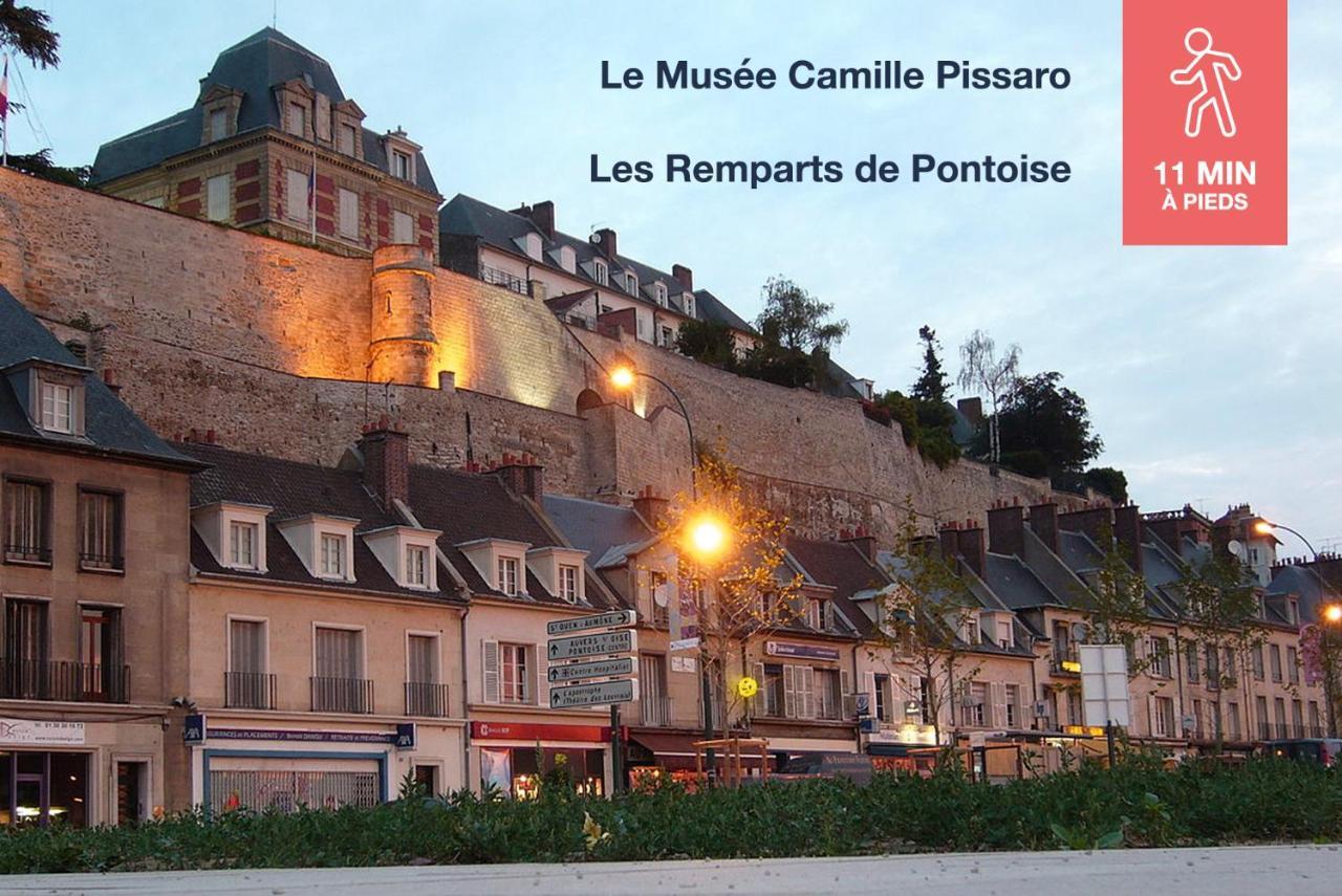 Studio Cosy En Plein Coeur Historique De Pontoise Apartment Exterior photo